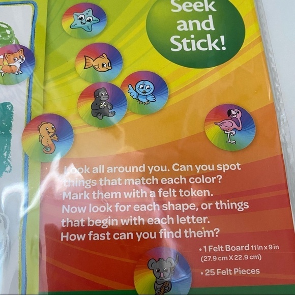 Crayola Set of 5 Fun Felt Colors Shapes Activity Kits - Picture 5 of 6